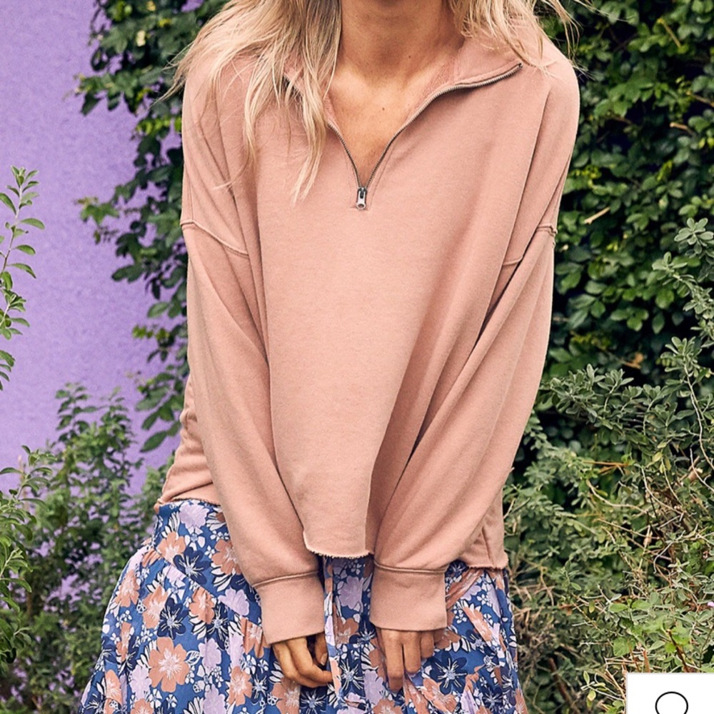 American Eagle Quarter Zip Pullover